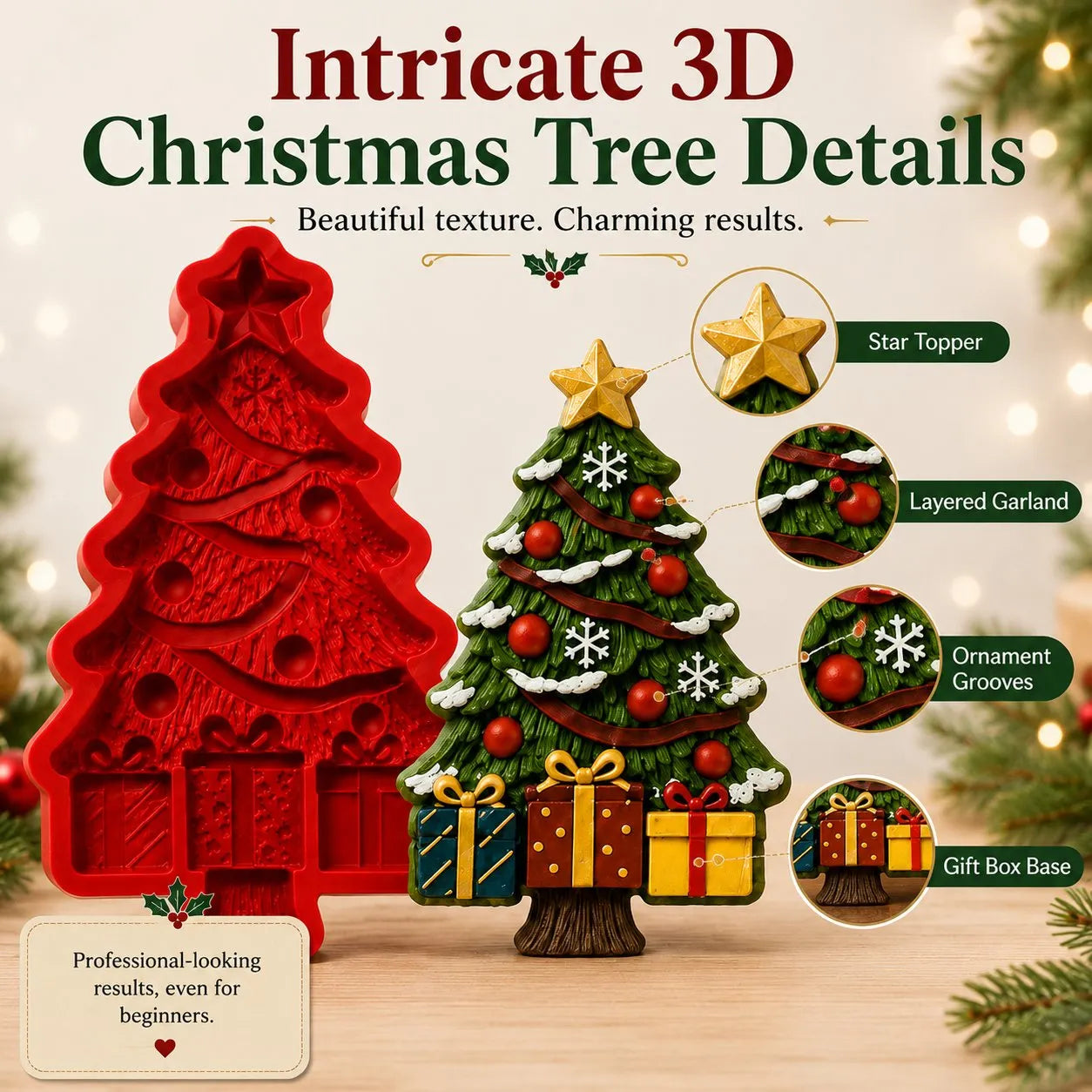 Christmas Tree Silicone Mold