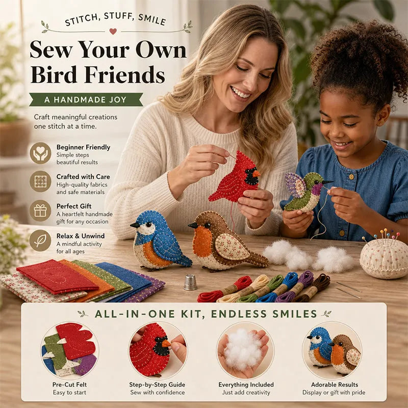 🎁A Handmade Gift from the Heart 🧵No Sewing Experience Needed