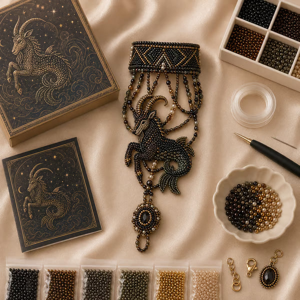 🔥 49% OFF – Zodiac DIY Beaded Hand Bracelet Kit – Create Your Celestial Wearable Art