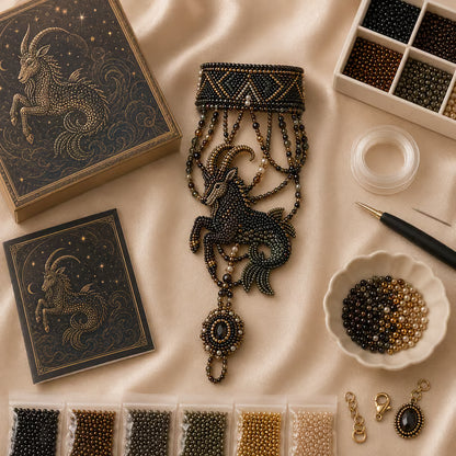 🔥 49% OFF – Zodiac DIY Beaded Hand Bracelet Kit – Create Your Celestial Wearable Art