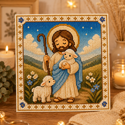 Peaceful Nativity Beaded Art DIY Kit