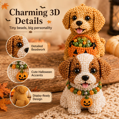 3D Halloween Dog DIY Art Set