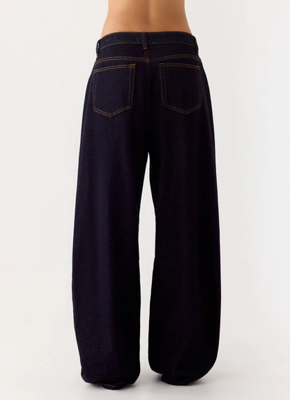 Ronan Denim Jeans - Raw Indigo