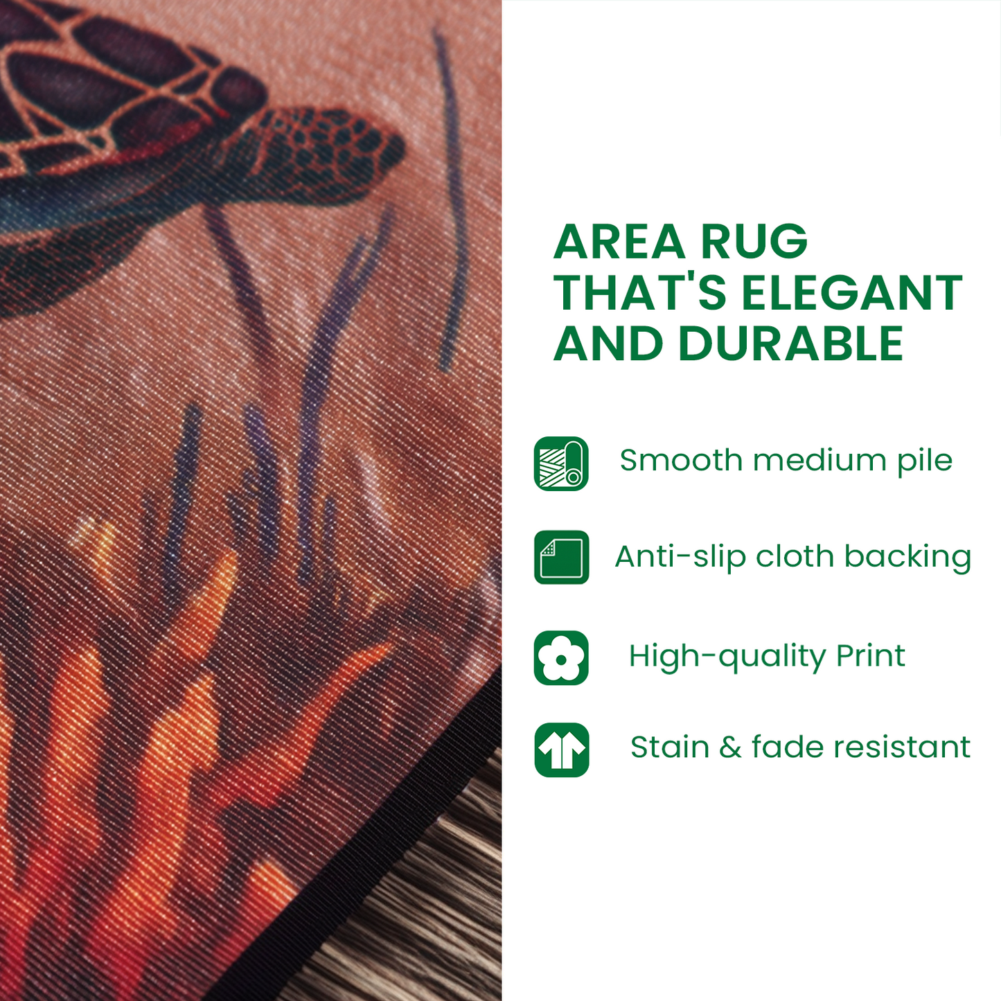 🎃🕯️Pumpkin Cellar Area Rug