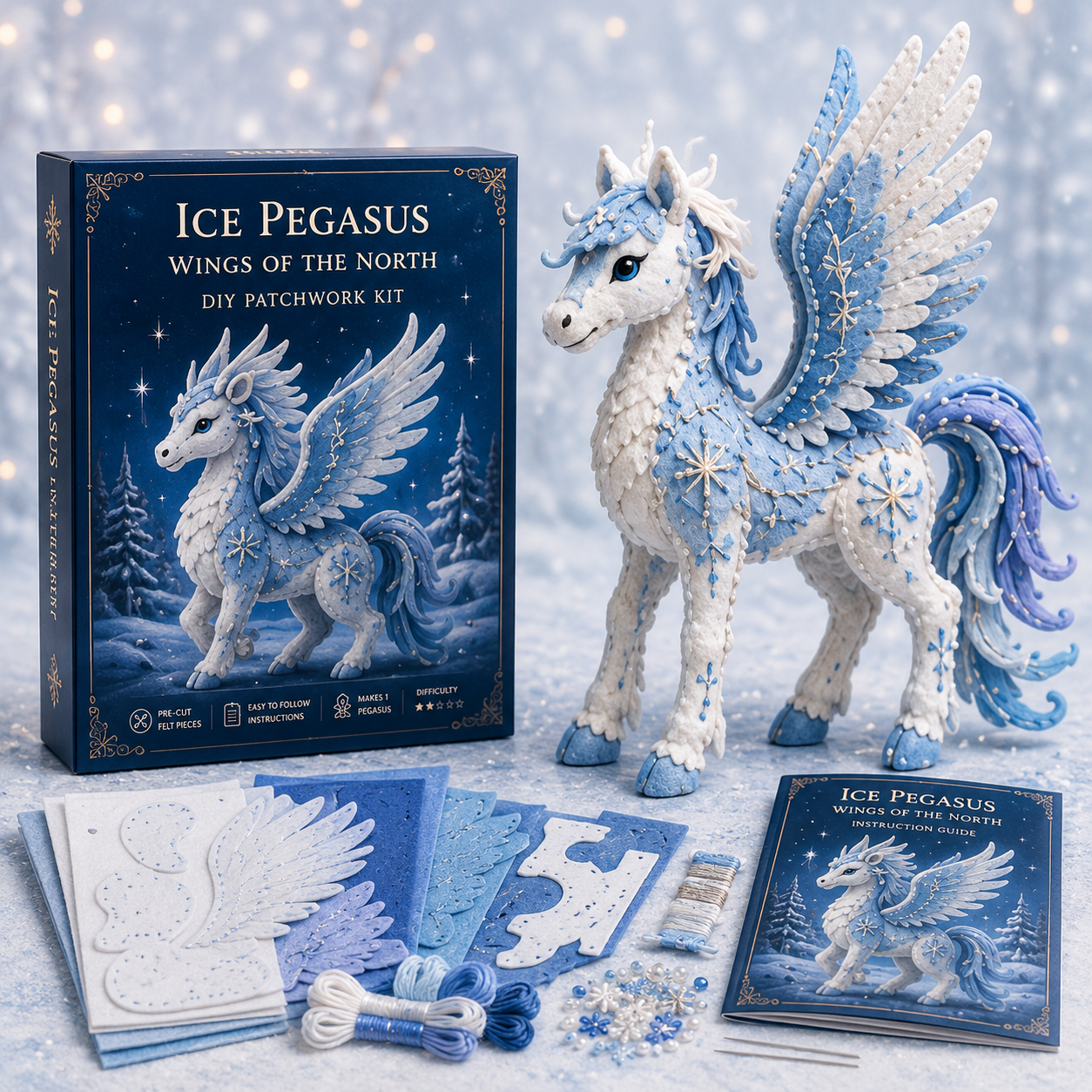 Arctic Winter Guardians Series 2 DIY Felt Sewing Kit