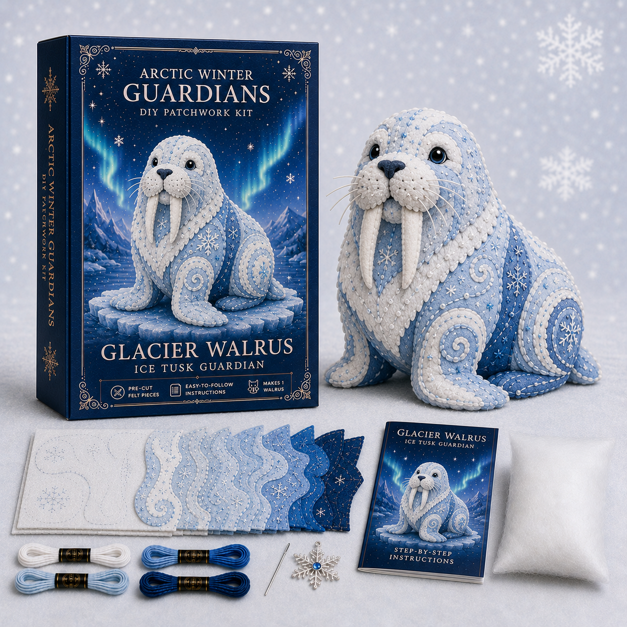 Arctic Winter Guardians Series 2 DIY Felt Sewing Kit