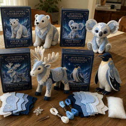 Arctic Winter Guardians Series 2 DIY Felt Sewing Kit