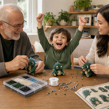Monster King Baby 3D Beaded DIY Kit