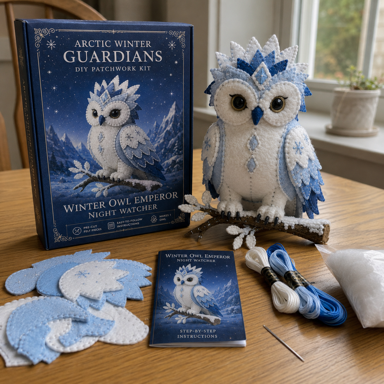 Arctic Winter Guardians DIY Patchwork Kit