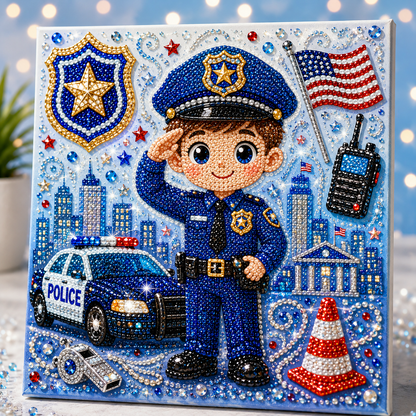 🖼️Career Dreams DIY Pearl Bead Art Kit for Kids
