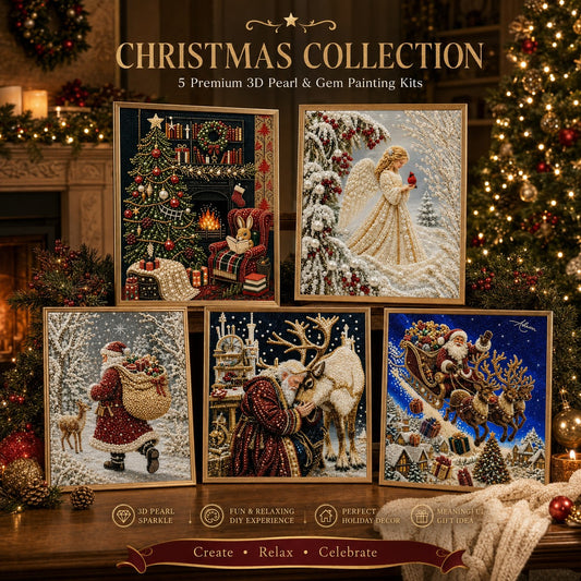 Christmas Pearl & Gem Painting Collection