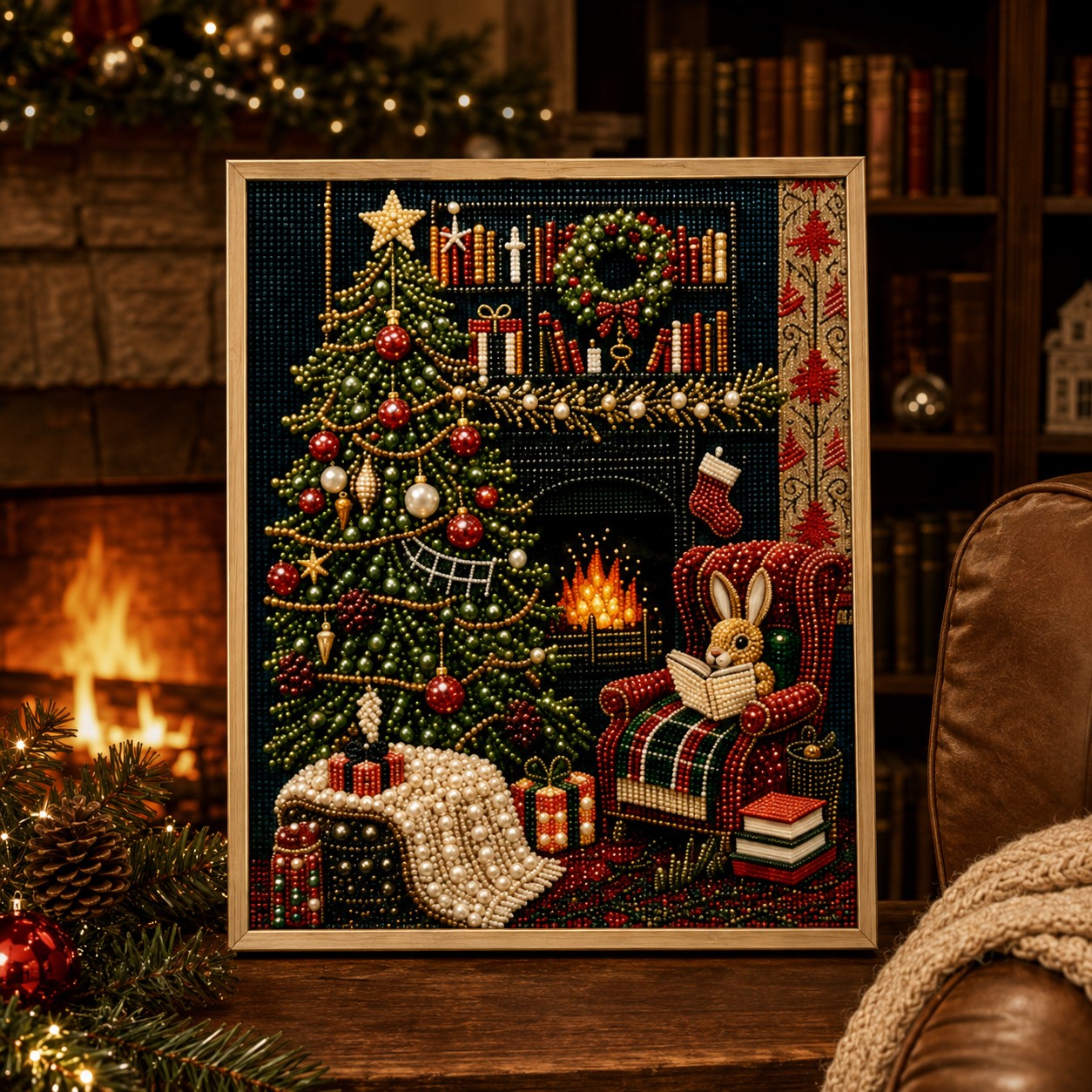 Christmas Pearl & Gem Painting Collection