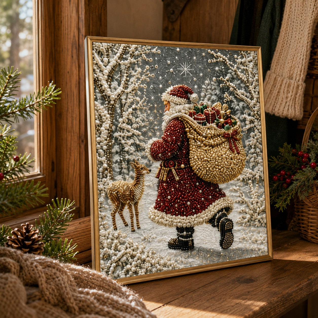 Christmas Pearl & Gem Painting Collection