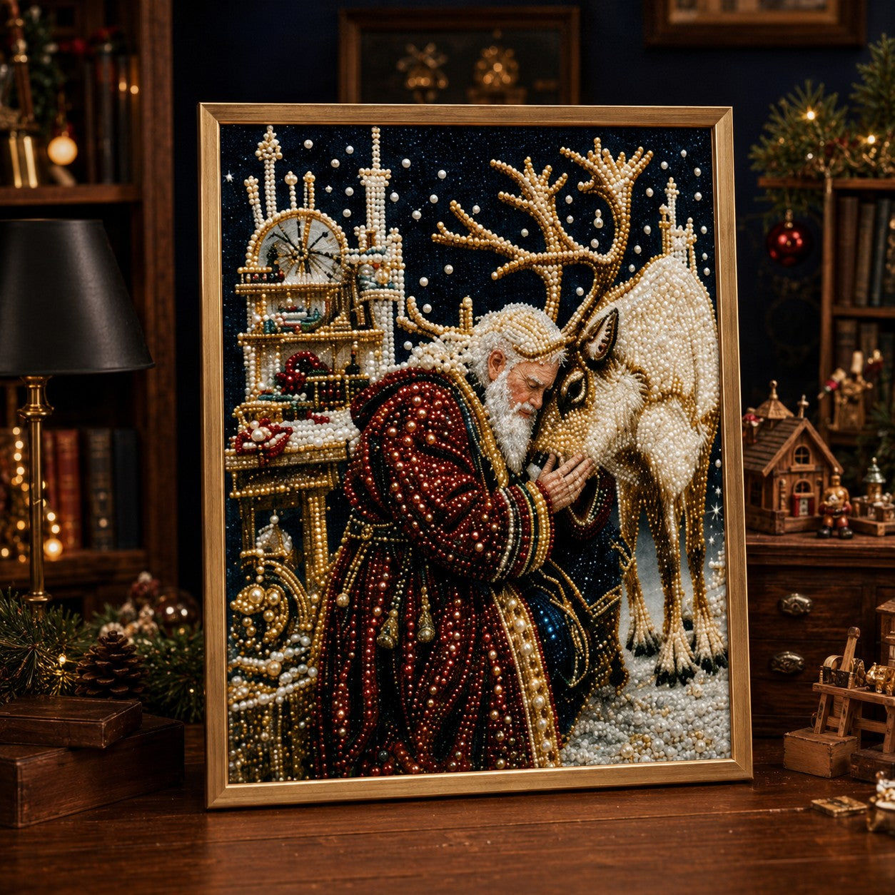 Christmas Pearl & Gem Painting Collection