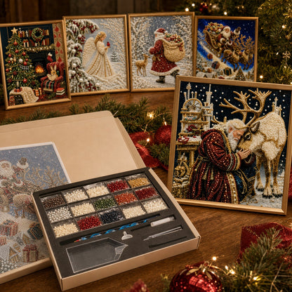 Christmas Pearl & Gem Painting Collection