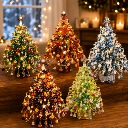 ✨Want unique holiday decor no one else has? Make your own Mini Beaded Christmas Tree🎄