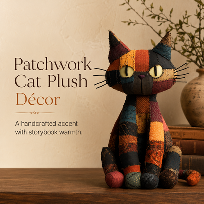 Ember Moon Patchwork Cat