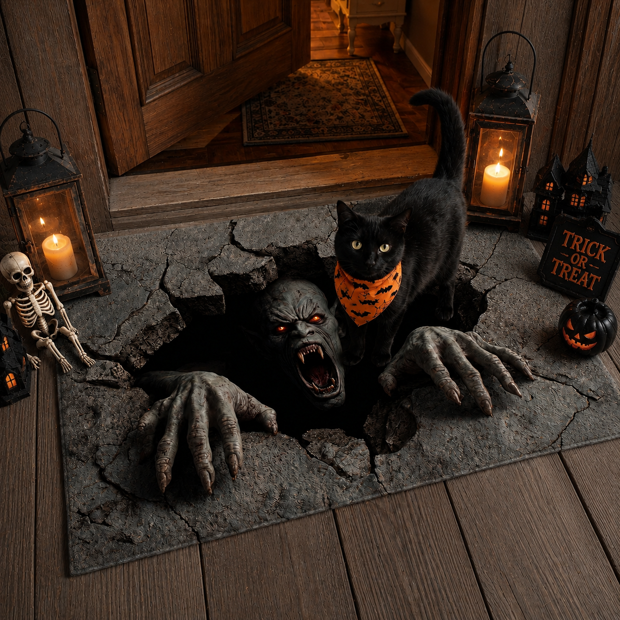 💀Howl Of The Damned Doormat