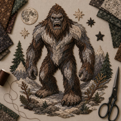 Legendary Creatures DIY Patchwork Art Kit