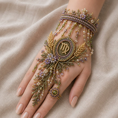 🔥 49% OFF – Zodiac DIY Beaded Hand Bracelet Kit – Create Your Celestial Wearable Art