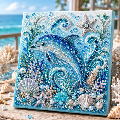 The Perfect Ocean Lover Gift Ocean Theme Pearl Art DIY Kit