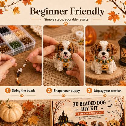 3D Halloween Dog DIY Art Set