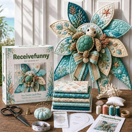 🧵🌊 Turn a few pieces of fabric into a BIG piece of coastal magic! 🐚💙