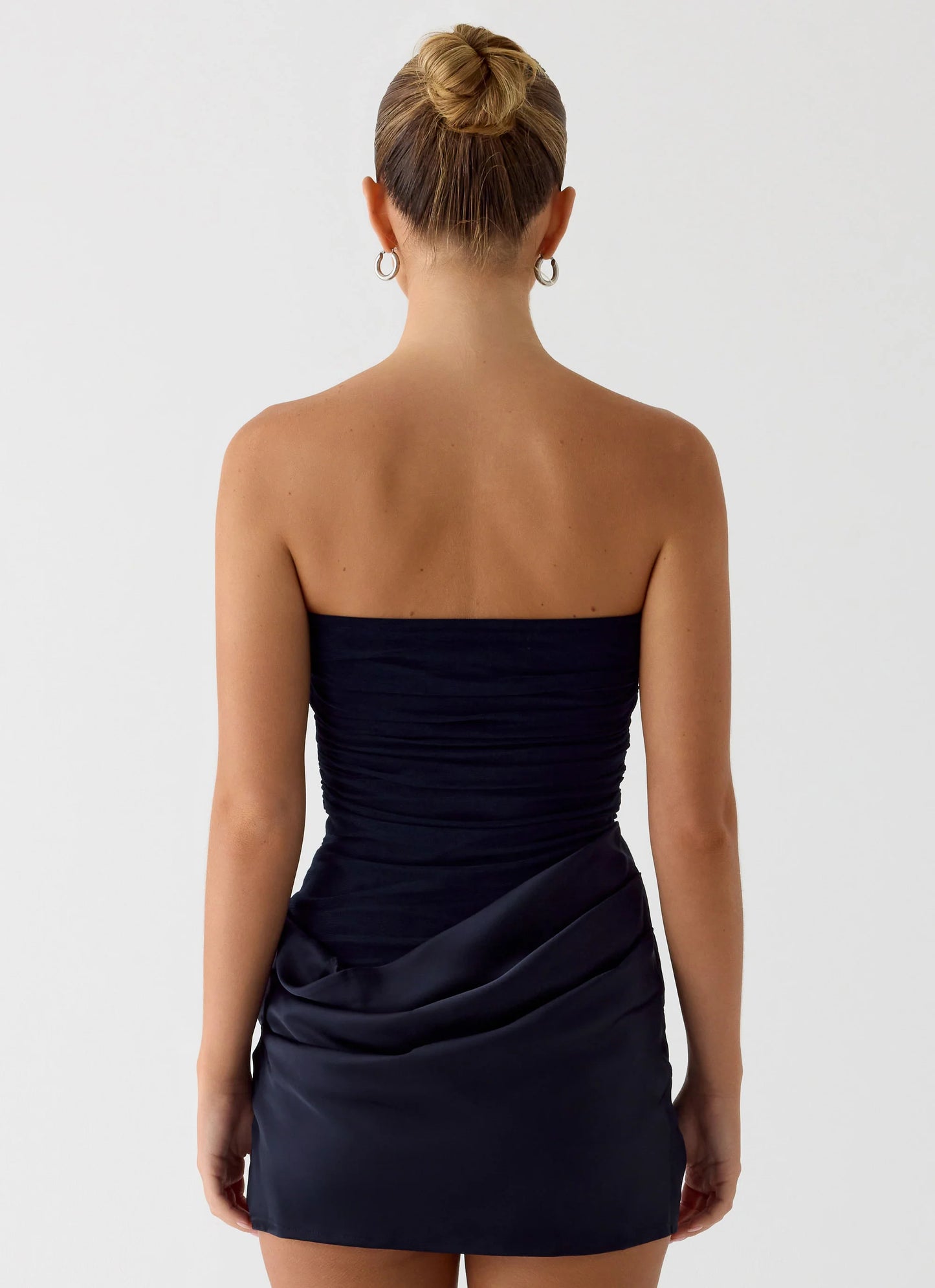Reach Me Mini Dress - Navy