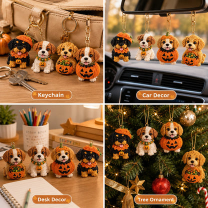 3D Halloween Dog DIY Art Set
