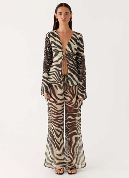 Chaty Top - Zebra