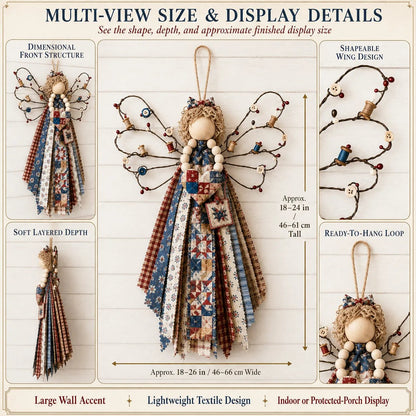 🌸Angel Fabric Hanging DIY Kit