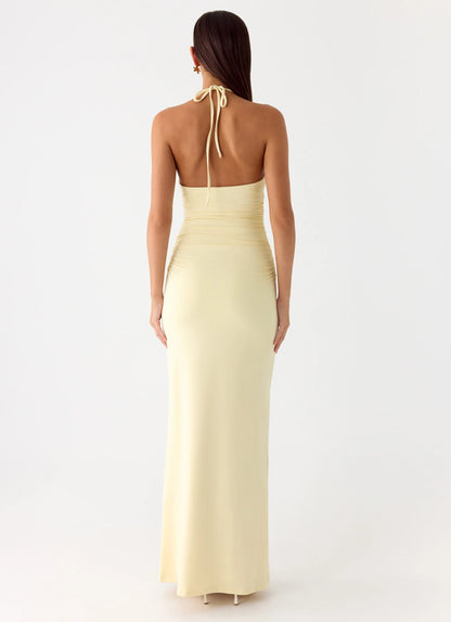 Madi Maxi Dress - Yellow
