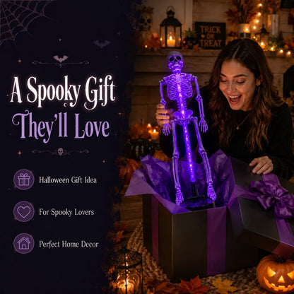 🎃💀Skeleton Solar Light Garden Stake