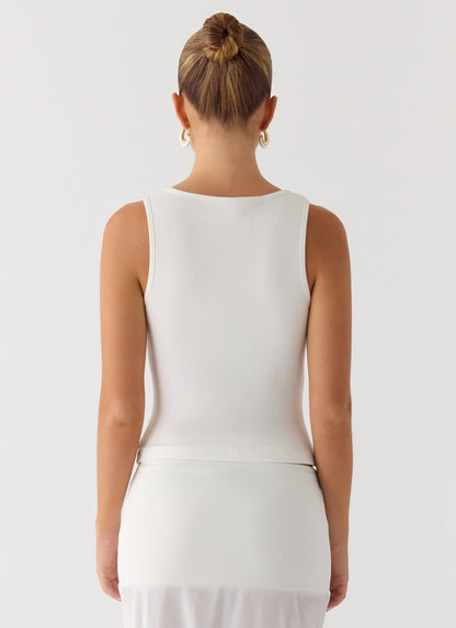 Connect My Heart Top - White
