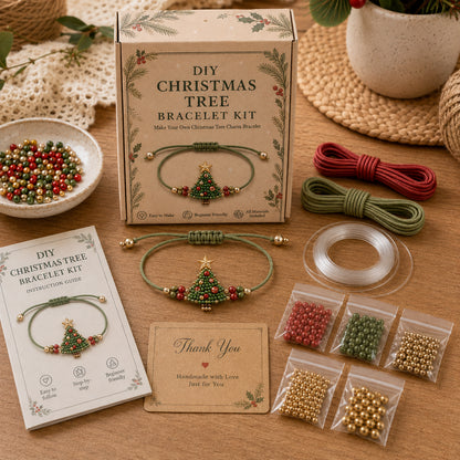 DIY Christmas Beaded Bracelet Collection™ – Handmade Holiday Bracelet Kits