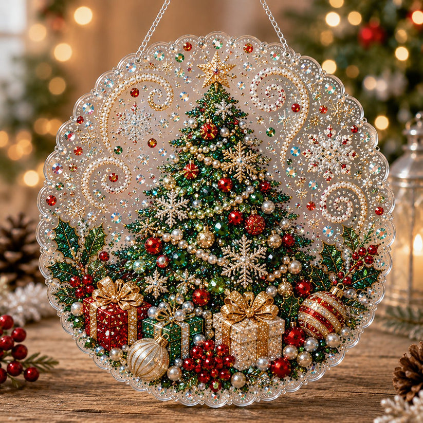 🎄Christmas Diamond Art Hanging Ornament Kit
