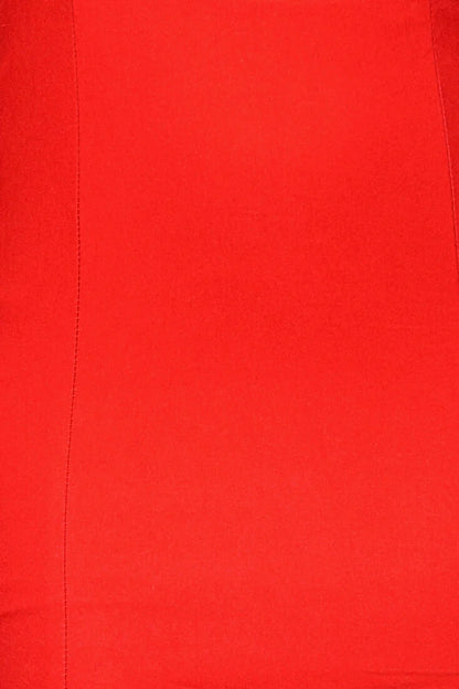 Alina Elegant Bodycon Dress Bright Red