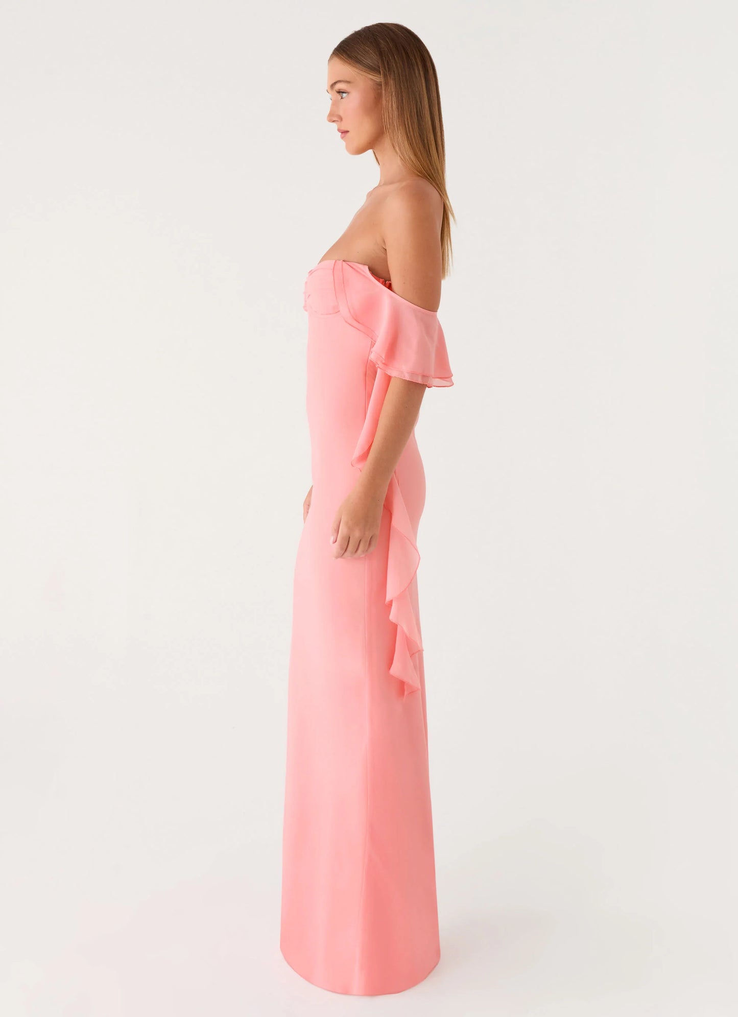 Maliyah Maxi Dress - Peach