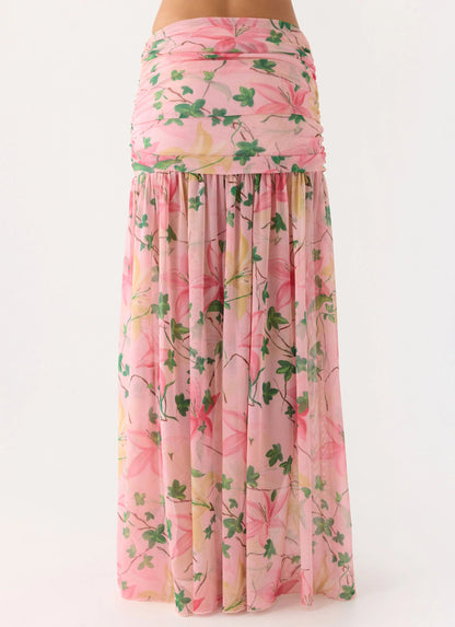 Cantrall Maxi Skirt - Blooming Spring