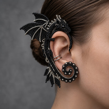 DIY Beaded Dragon Ear Cuff Kit