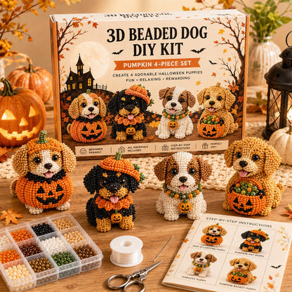 3D Halloween Dog DIY Art Set