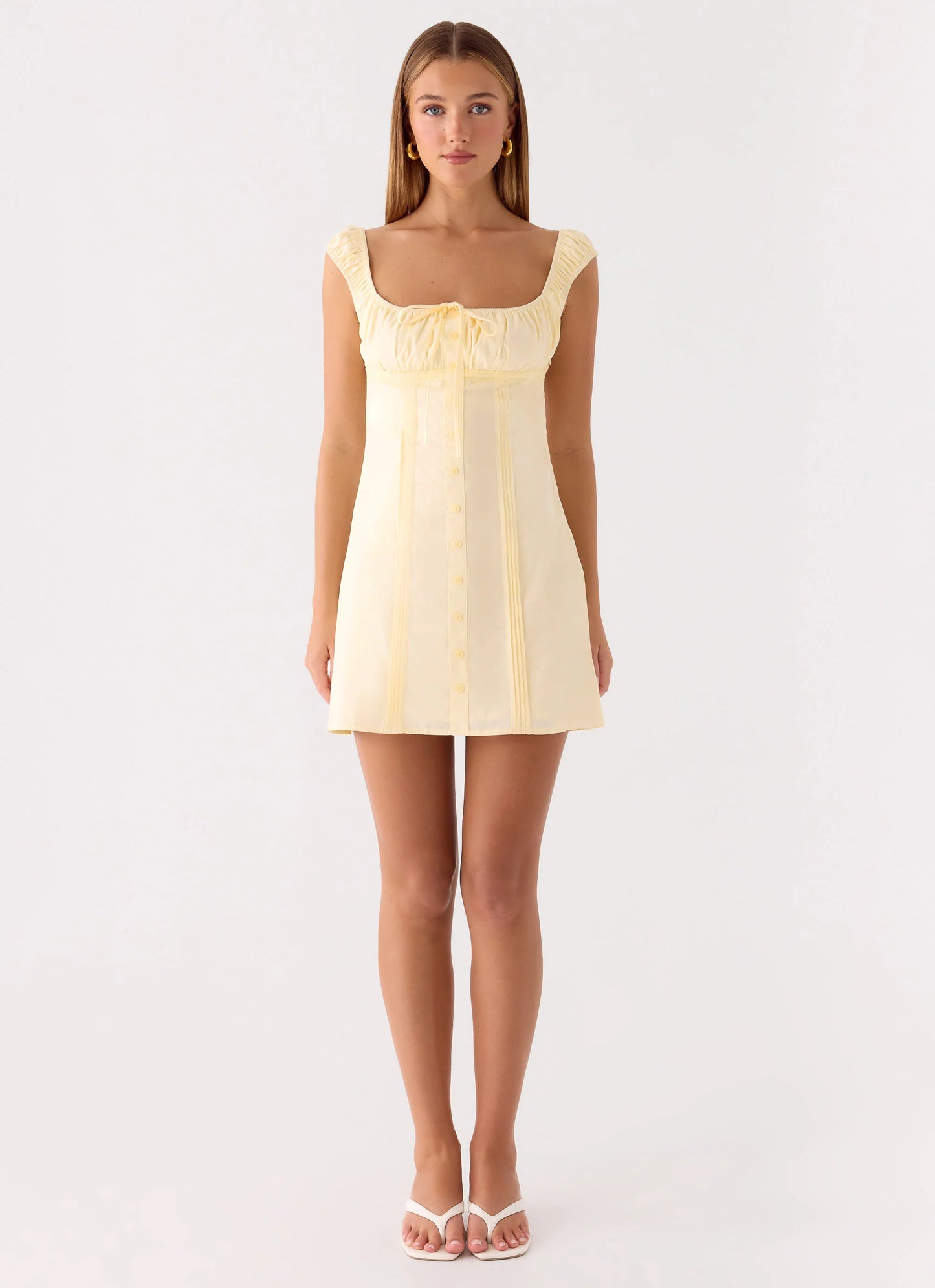 Fornarina Mini Dress - Lemon