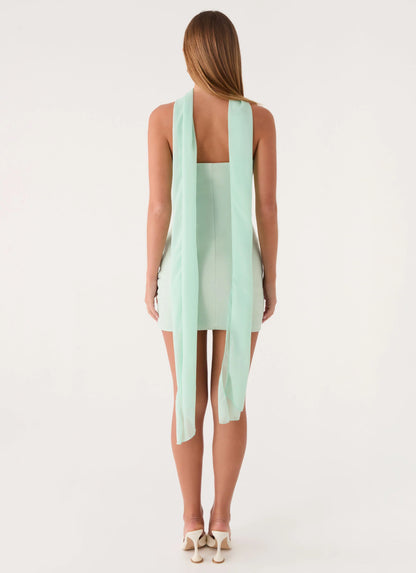 Libra Mini Dress - Sage