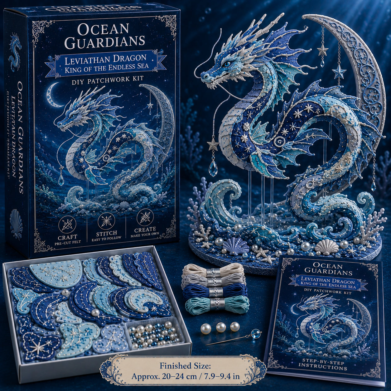 🎁 Ocean Guardians DIY Patchwork Kit Collection🌊