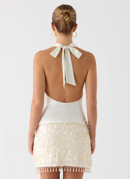 Malani Top - White