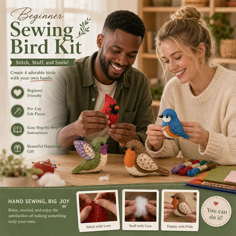 🎁A Handmade Gift from the Heart 🧵No Sewing Experience Needed