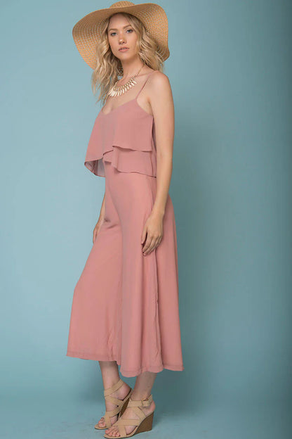 Milena Dressy Jumpsuit Dusty Pink