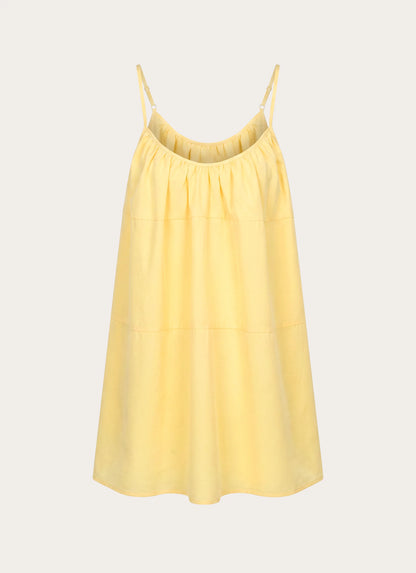 Lorima Mini Dress - Lemon