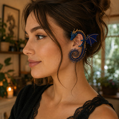 DIY Beaded Dragon Ear Cuff Kit