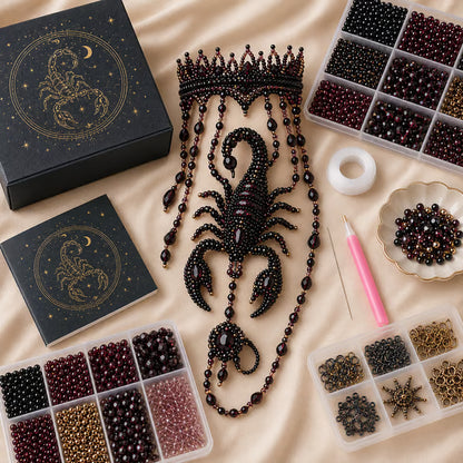 🔥 49% OFF – Zodiac DIY Beaded Hand Bracelet Kit – Create Your Celestial Wearable Art